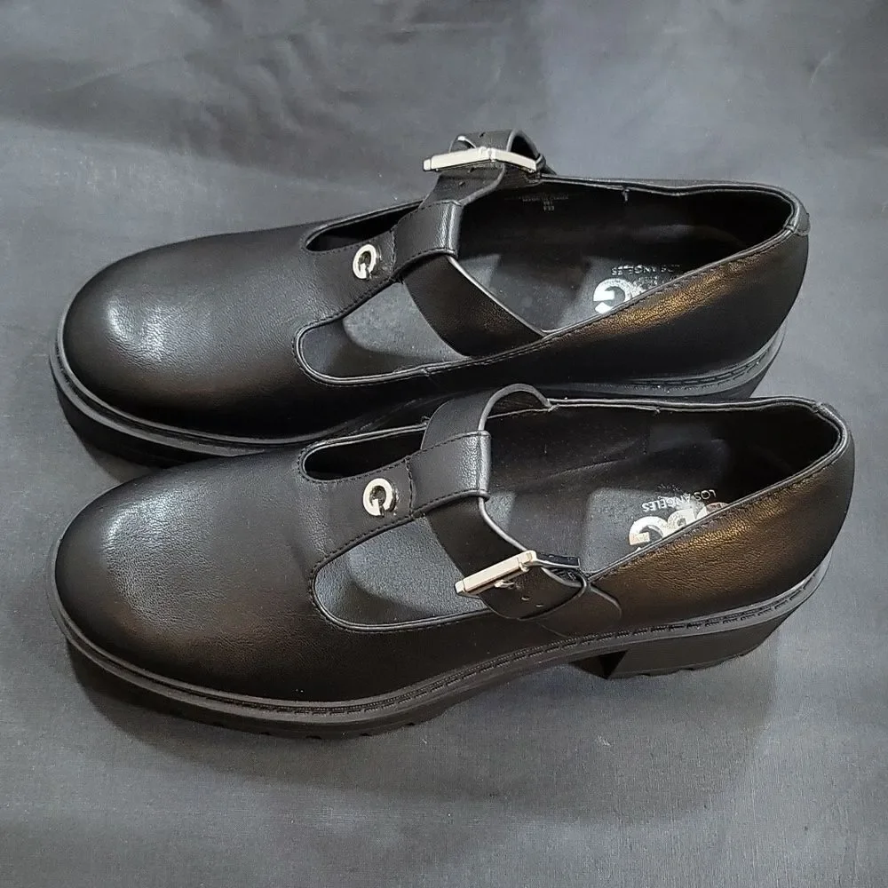 BRAND NEW GBG LOS ANGELES CHUNKY T BAR MARY JANE SHOES